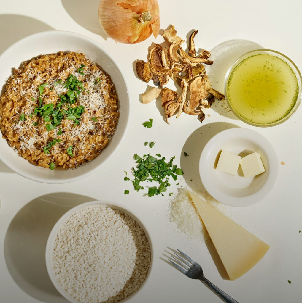 Doypack risotto orge riz et champignon céréal bio