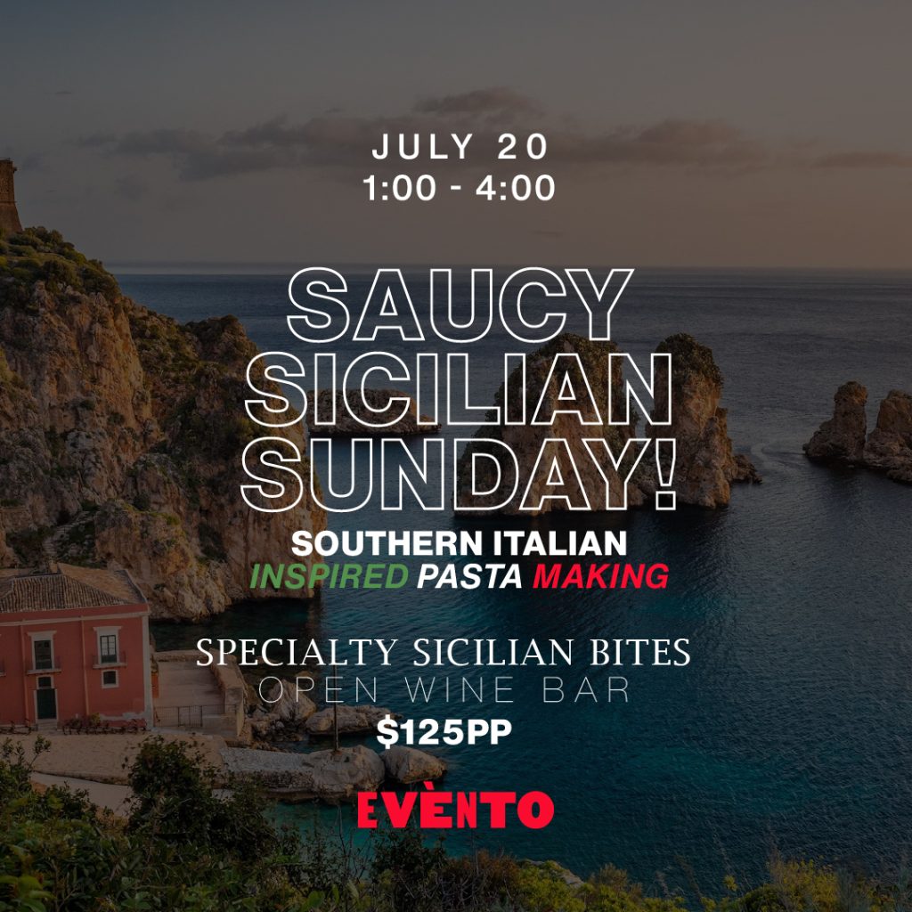 Saucy Sicilian Sunday! [JULY 20] - Evento