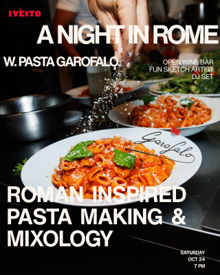 A Night In Rome w. Pasta Garofalo – Fall Festa! [10/24]
